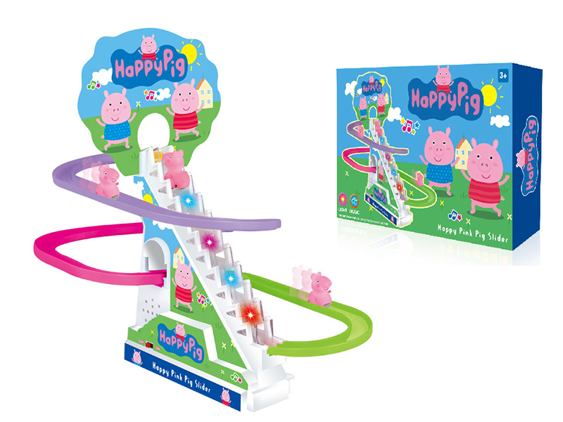 Pepe Pig Slide Track Toy