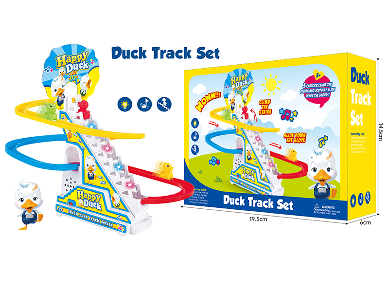 Happy Duck Track Toy