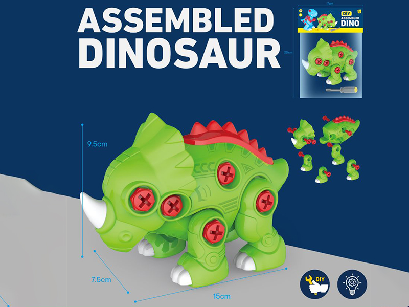 DIY Assembly Triceratops