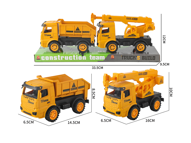 Engineering Friction Tipper+Friction  Crane