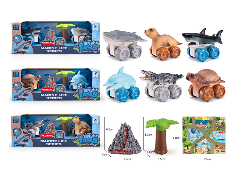 Slide Ocean Car +Carpet