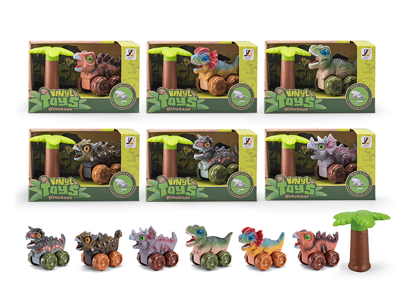 Slide Big Wheel Dinosaur Car