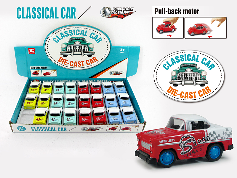 Pull Back Alloy Chevrolet(Jet Printing)(24PCS)