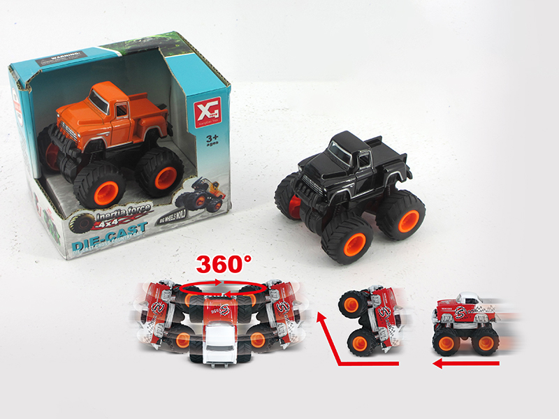 4WD Friction Cross Country Alloy Pickup Truck