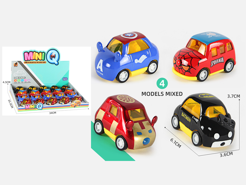 20PCS Alloy Pull Back Car