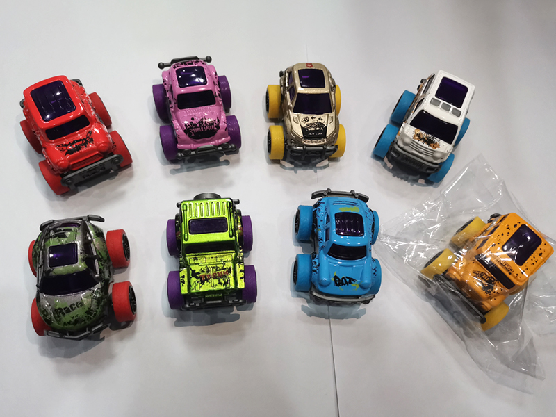 Alloy Pull Back Graffiti Car