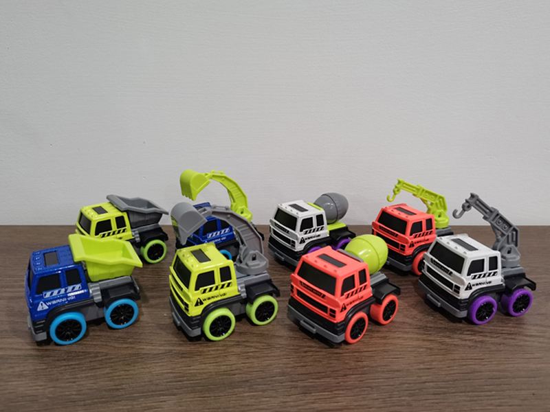 Alloy Pull Back Engineering Vehicle