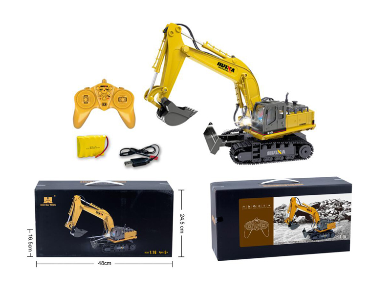 1:16 11Ch R/C Semi-Alloy Excavator