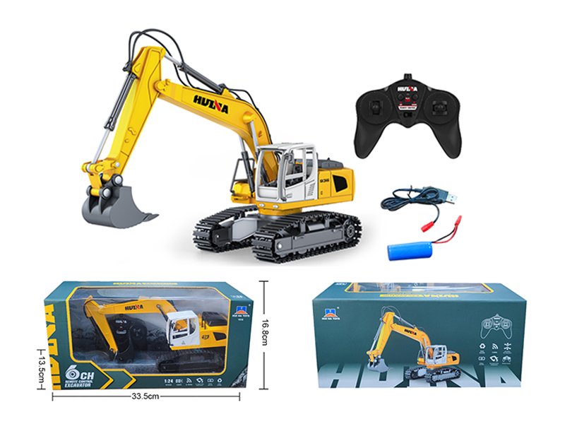 1:24 6Ch R/C Excavating Machinery