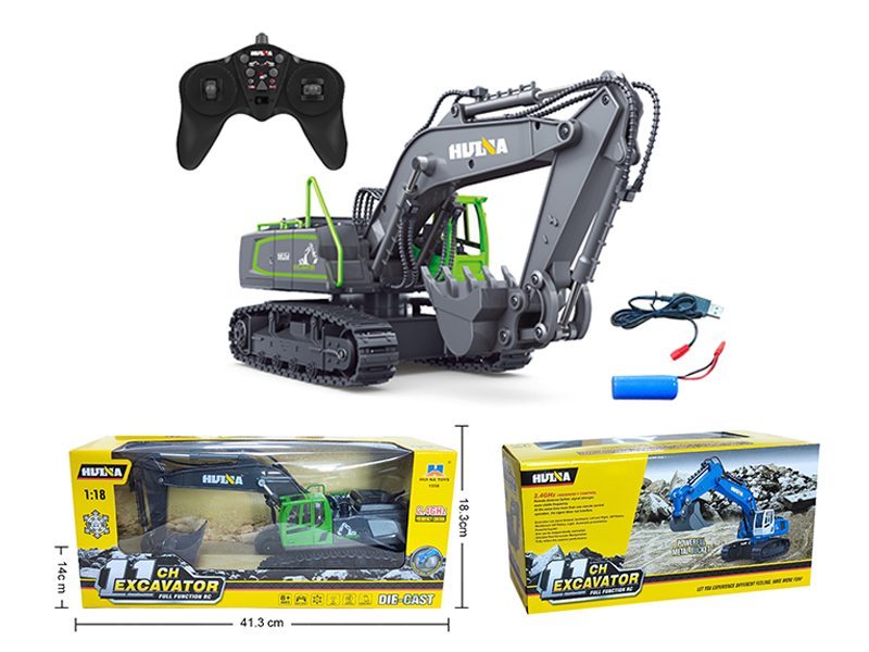 1:18 11Ch R/C Semi-Alloy Excavator