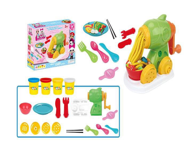 Surprised Colore Mud Noodle Machine