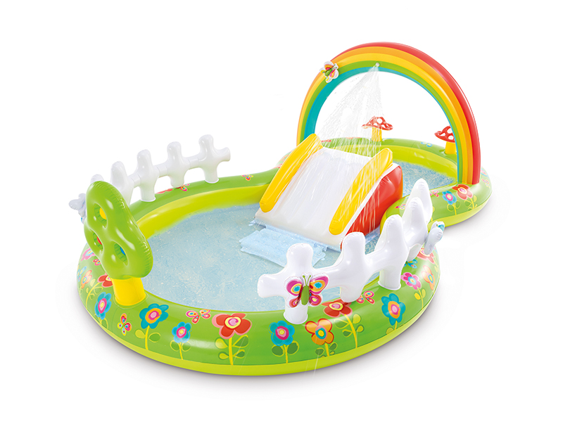Inflatable Rainbow Garden Swimming Pool