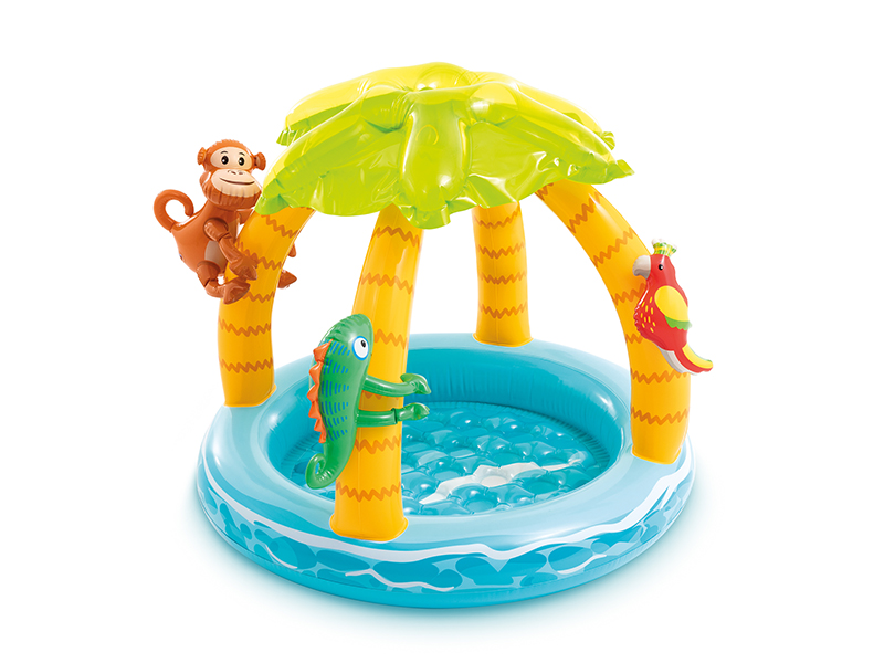 Inflatable Tropical Lsland Baby Pool