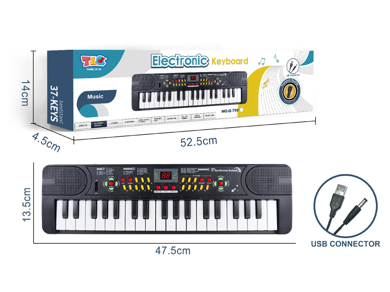 37 Key Multi-Function Electronic Organ