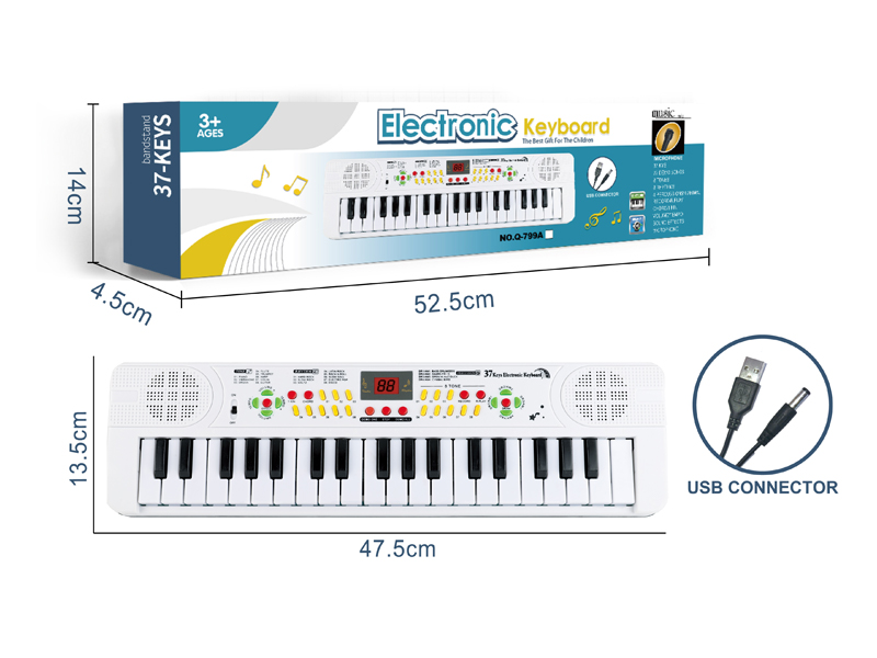 37 Key Multi-Function Electronic Organ