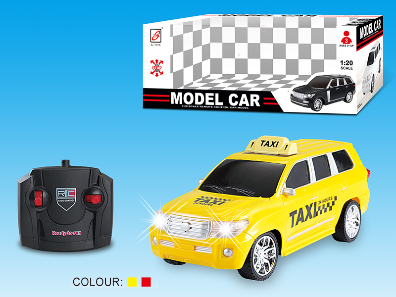 1:20 4-Channel Remote Control Taxi(Not Included Battery)
