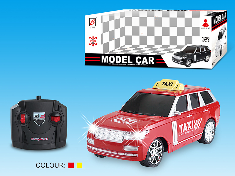 1:20 4-Channel Remote Control Taxi(Not Included Battery)