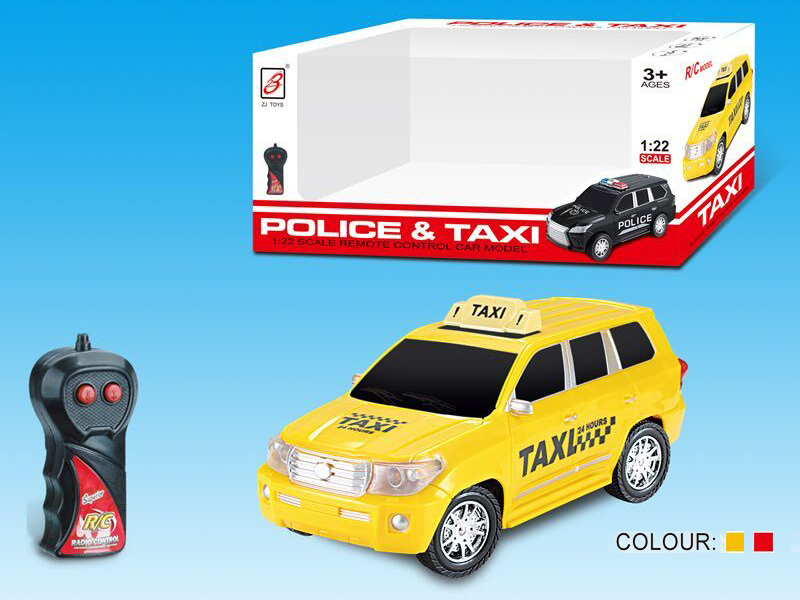 1:22 4-Channel Remote Control Taxi(Not Included Battery)