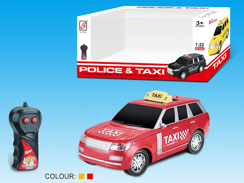 1:22 4-Channel Remote Control Taxi(Not Included Battery)