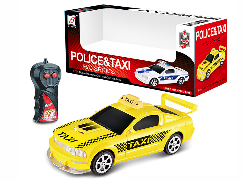 1:24 2-Channel Remote Control Taxi(Not Included Battery)