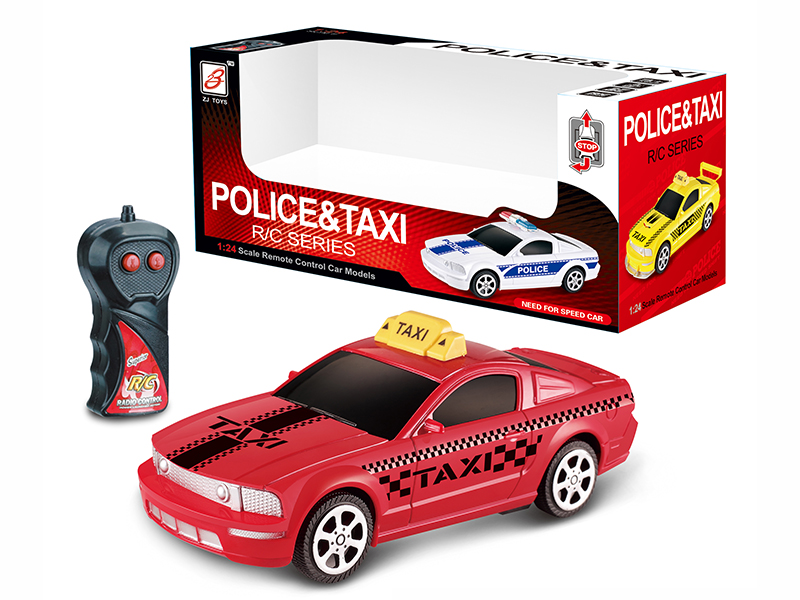 1:24 2-Channel Remote Control Taxi(Not Included Battery)