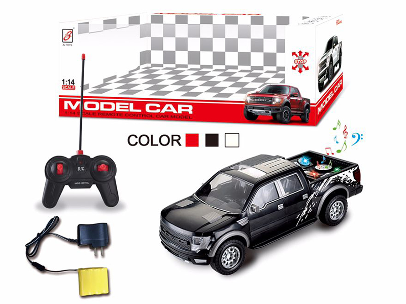 1:14 Ford Pickup 4-Channel Remote Control Car With Lights And Music(Included Battery)