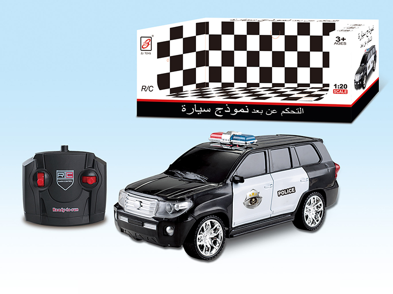 1:20 Toyota 4-Channel Remote Control Police Car(Not Included Battery)