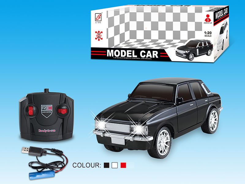 1:20 4-Channel Remote Control Car With Headlight(Included Battery)