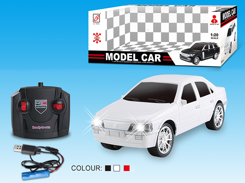 1:20 4-Channel Remote Control Car With Headlight(Included Battery)
