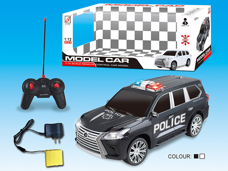 1:12 LX570 4-Channel Remote Control Police Car(Included Battery)