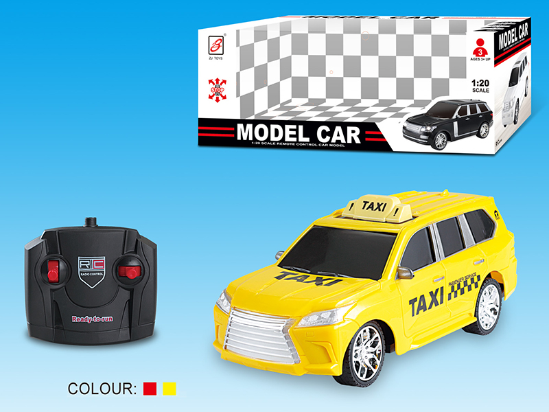 1:20 LX570 4-Channel Remote Control Taxi(Not Included Battery)
