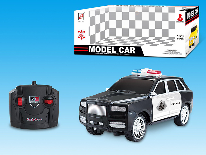 1:20 Cullinan 4-Channel Remote Control Police Car(Not Included Battery)