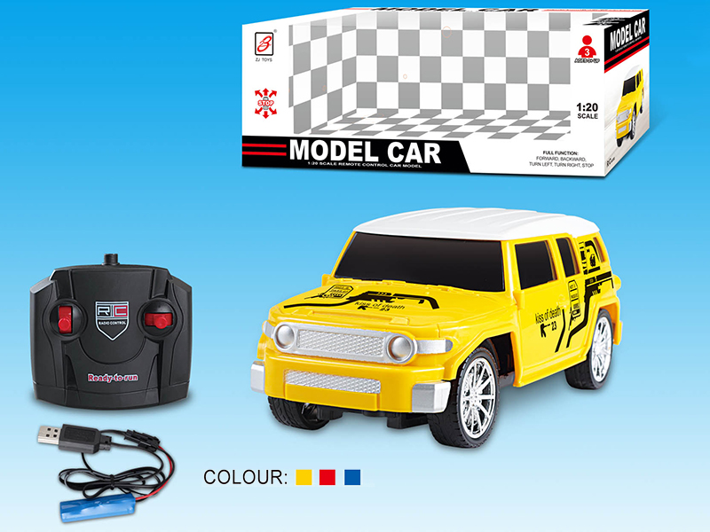 1:20 FJ Cruiser 4-Channel Remote Control Car(Included Battery)