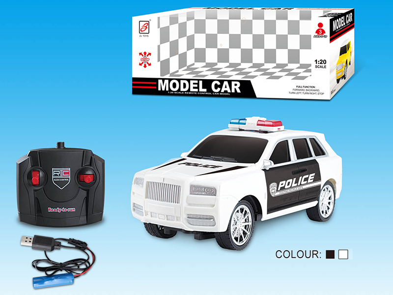 1:20 Cullinan 4-Channel Remote Control Police Car( Included Battery)