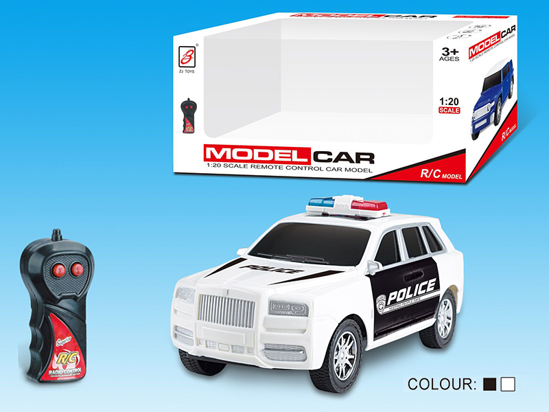 1:20 Cullinan 2-Channel Remote Control Police Car(Not Included Battery)
