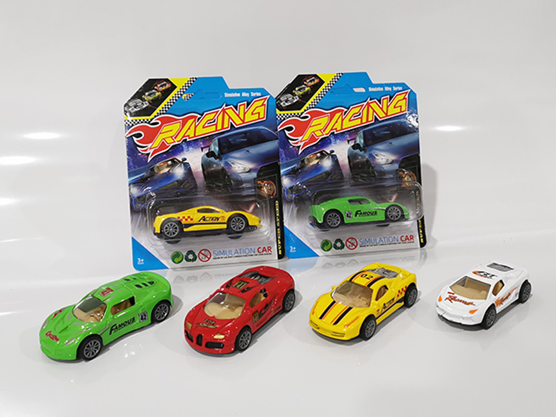Alloy Pull Back Racing Car Set