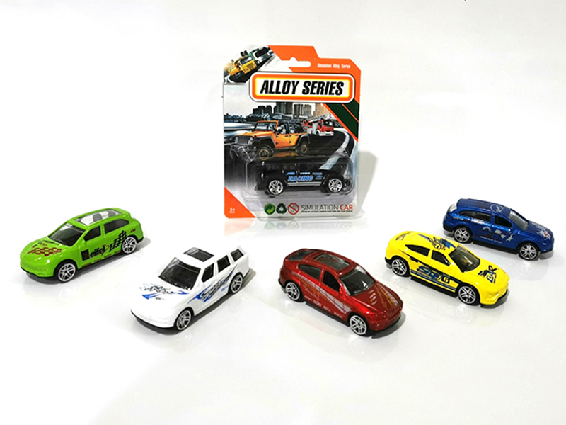 Alloy Slide Suv Car Set
