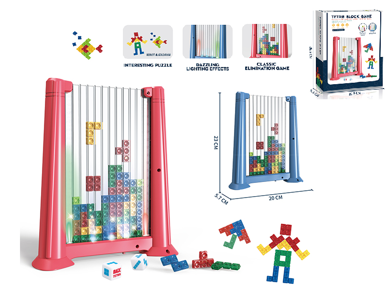 Tetris Block Game(With Light)