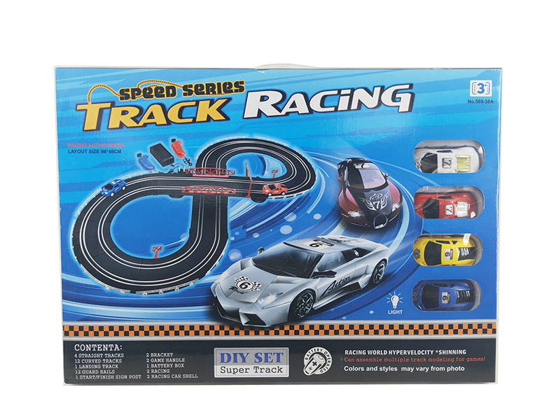 B/O Simulated Racing Car Track Set