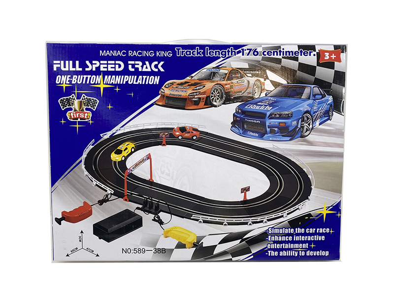 B/O Simulated Racing Car Track Set