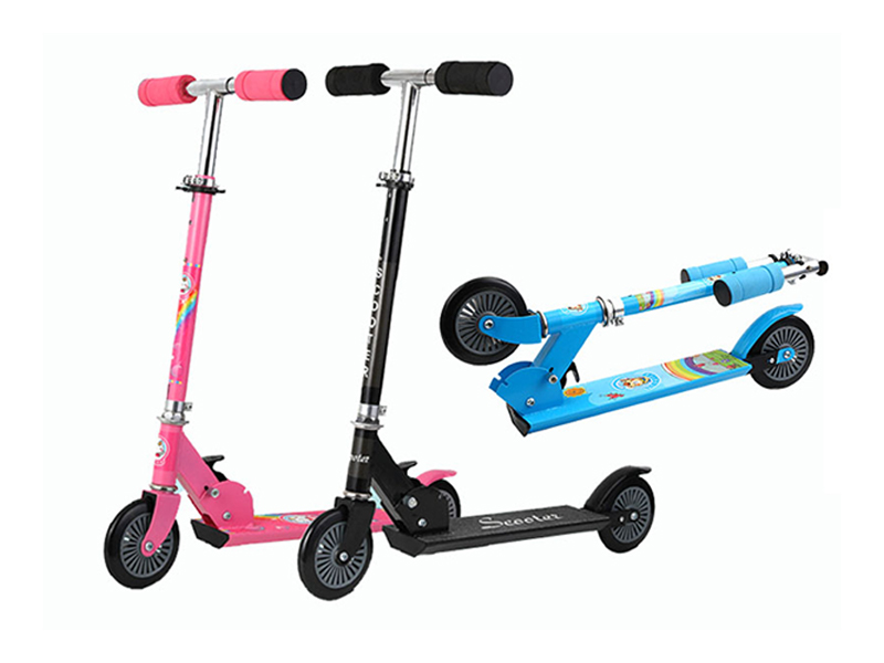 Iron Enlarge Two Wheel Scooter