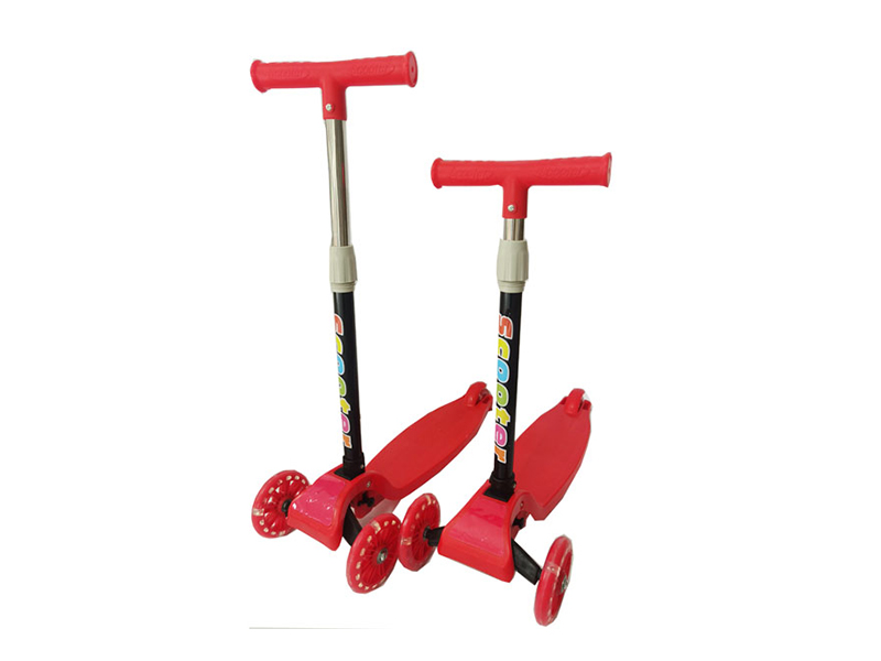 Three-wheel scooter With PU wheel With light