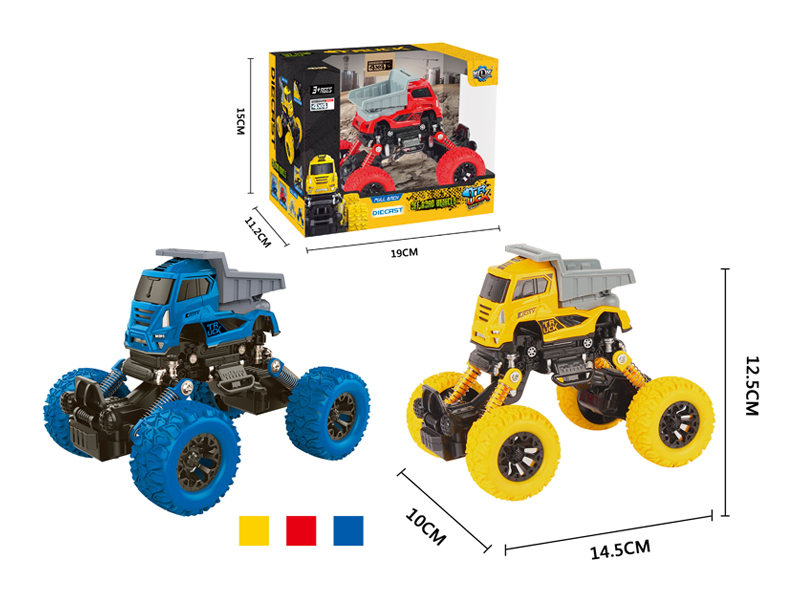 4Wd Pull Back Alloy Alloy Climbing Engineering Vehicle