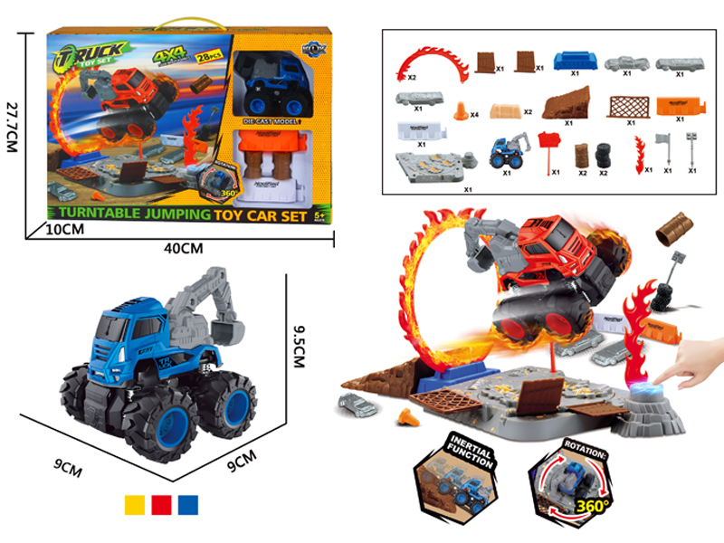 4Wd Alloy Friction Engineering Vehicle Turntable Arena