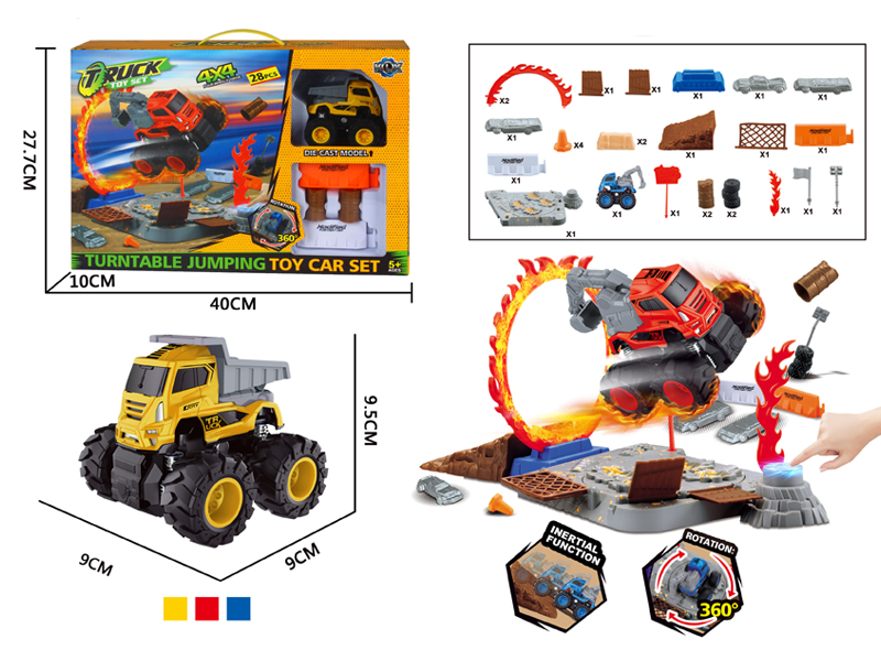 4Wd Alloy Friction Engineering Vehicle Turntable Arena