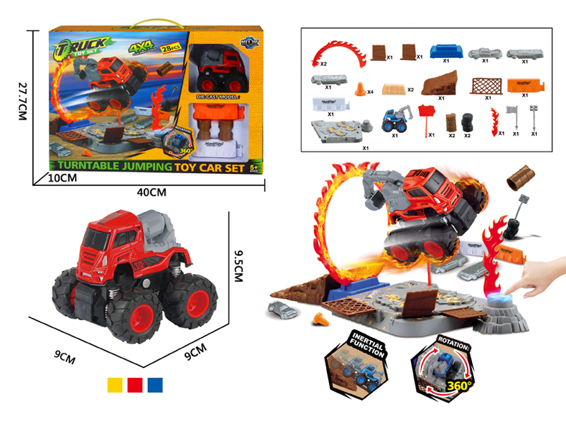 4Wd Alloy Friction Engineering Vehicle Turntable Arena