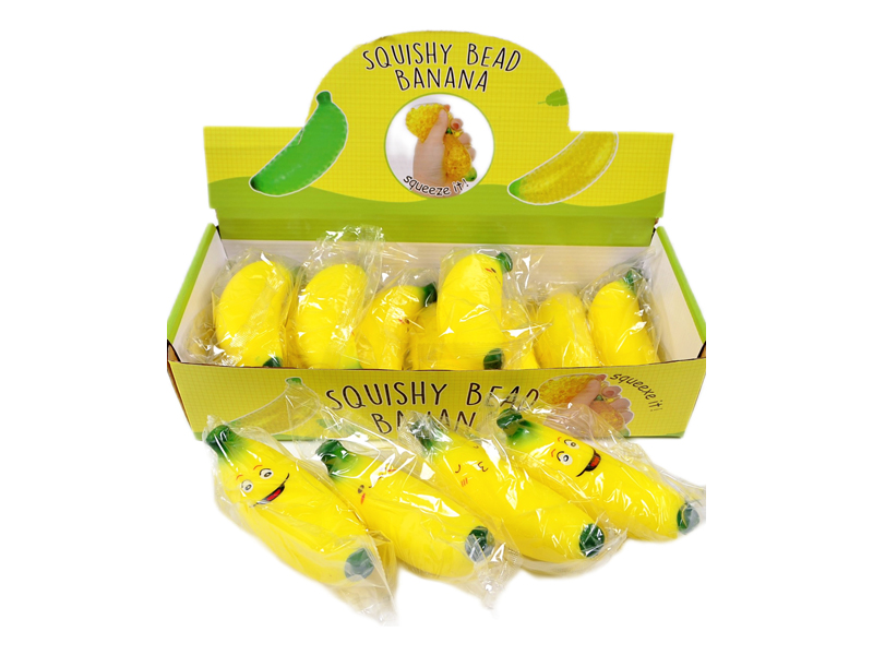 12Pcs Flour Banana Decompression Toy