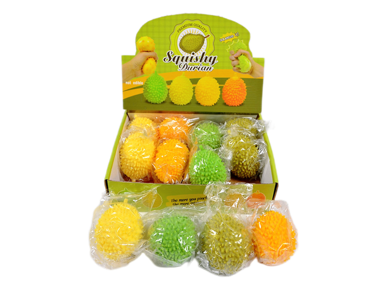 12Pcs Durian Flour Decompression Toy