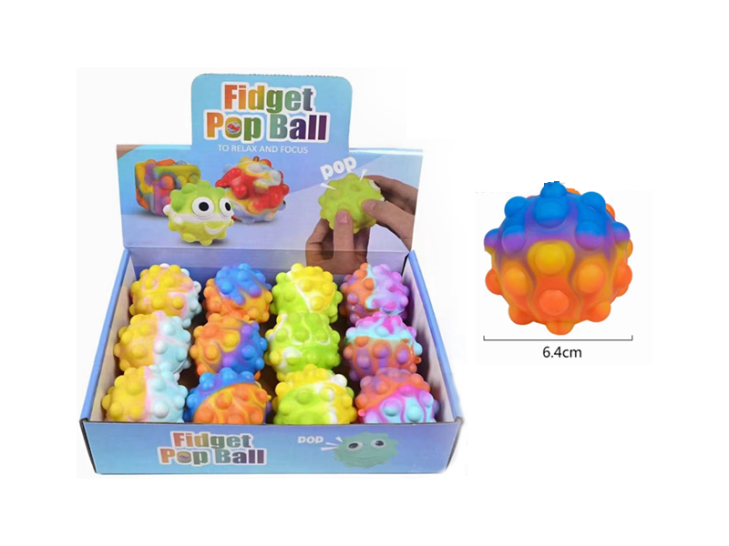 12Pcs Rodenticide Pioneer Ball Decompression Toy