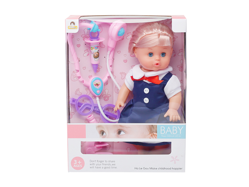 12 Inch Doll+Medical Toys Set